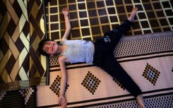 The mats have become a hit in an area where many people are displaced and live in basic tents or makeshift dwellings