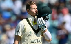 Ton of joy - Australia's Steve Smith celebrates his century against India in the World Test Championship final at The Oval