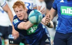 Finlay Christie scored the Auckland Blues' first try in the win over the New South Wales Waratahs