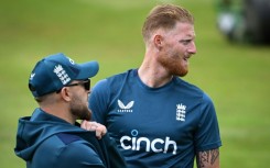 England captain Ben Stokes (right)