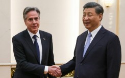 Xi Jinping, China's most powerful leader in decades, said the two sides had 'made progress' in a number of areas as he hosted top US diplomat Antony Blinken