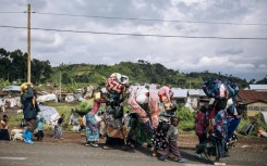 Since March 2022, 2.8 million people have been forced to leave their homes in three volatile provinces of eastern Democratic Republic of Congo, the UN says