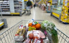 Britain's food price inflation remains close to an all-time high