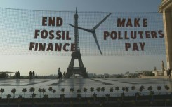 Fossil fuels: Paris protesters call for polluters to be taxed