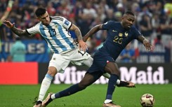 Marcus Thuram (R) made an impact as a substitute for France in the World Cup final