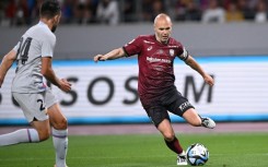 Spanish football legend Andres Iniesta played his last game for Japanese club Vissel Kobe on Saturday