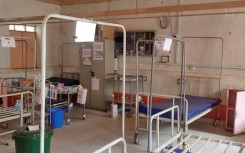 An abandoned hospital in El Geneina, West Darfur