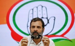 Rahul Gandhi is the leading face of India's opposition Congress party