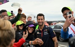 Daniel Ricciardo at Silverstone last weekend 