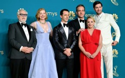 'Succession' -- starring (L-R) Brian Cox, Sarah Snook, Jeremy Strong, Matthew Macfayden, J. Smith-Cameron and Nicholas Braun -- has topped the Emmy nominations with 27
