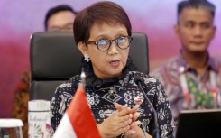 Host Indonesia warned at talks that the region should not become a proxy for global rivalries