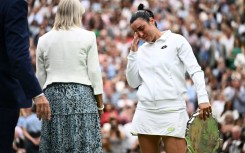 Tears: Ons Jabeur cries after finishing runner-up again 