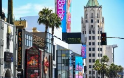 Moviegoers dressed up to see "Barbie" and "Oppenheimer" on the opening day of both films in the United States