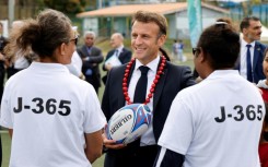 Macron acknowledged there was an "an organizational challenge", citing issues including accommodation, ticketing, transport and security