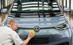 File: Volkswagen is betting its future on electric vehicles. AFP/Jens Schlueter