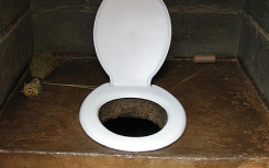 Pit toilet