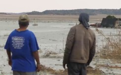 Over 200 Jagersfontein families were displaced after their homes were destroyed by thousands of litres of sludge. (eNCA\Screenshot)