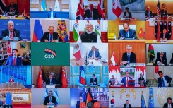 File: The G20 includes major emerging market economies like China and Russia.