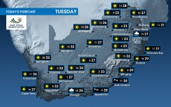 Here is the weather forecast for Tuesday, 22 August 2023.