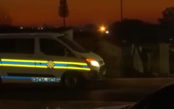 Gunshots rang out in the Johannesburg suburb of Riverlea. (eNCA\screenshot)
