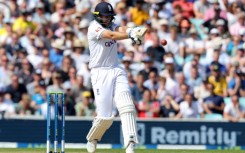 In the runs: England's Joe Root pulls during his 91 against Australia in the fifth Ashes Test at The Oval