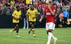 A second-half strike by Dortmund substitute Youssoufa Moukoko proved the difference in an entertaining clash at the Allegiant Stadium