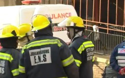 Gift of the Givers Director, Dr Imtiaz Sooliman says they responded to earl morning calls from Gauteng EMS and Jobrug Fire Services to assist fire fighters with rescue efforts.