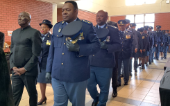 Bheki Cele and SAPS leadership.