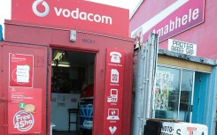 File: A Vodacom container store in Cape Town. Wikimedia Commons/Vgrigas