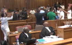 Scuffle breaks out at the Meyiwa murder trial in the High Court in Pretoria. 
