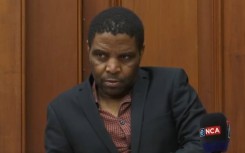  Zandile Christmas Mafe says men and a woman sent him to burn down Parliament and he was paid.