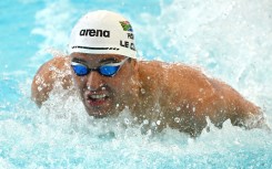 Chad le Clos of South Africa. BackpagePix/EPA/Joel Carrett