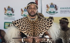 King of the Zulu nation, Misuzulu Zulu. AFP/Rajesh Jantilal