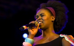 South African singer and songwriter Zahara. AFP/Rodger Bosch