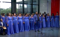 The JMPD choir. 