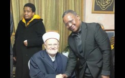 Reverend Frank Chikane visits Palestinian leaders