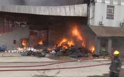 Sea Cow Lake factory fire