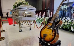 Zahara funeral service. 