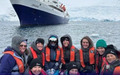 The largest all-women voyage ever to Antarctica has returned.