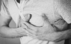 File: A person having chest pain. Image by Pexels from Pixabay