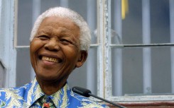 Former South African President Nelson Mandela. AFP/Anna Zieminski