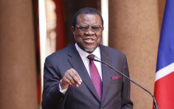 Namibian President Hage Geingob. AFP/Phill Magakoe 