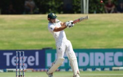 South Africa’s David Bedingham bats during day four of the first cricket test match. AFP/Michael Bradley