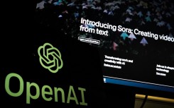 OpenAI released a new tool named "Sora". AFP/Drew Angerer 
