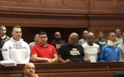 Alleged underworld boss, Nafiz Modack and former Rugby player Zane Kilian have pleaded not guilty to murdering Anti Gang Unit investigator Charl Kinnear.