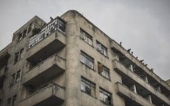 Hijacked buildings inner city 