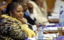 Nosiviwe Mapisa-Nqakula. AFP/Stringer