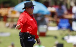 South African umpire Marais Erasmus. AFP/Marco Longari