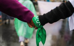 Several marches were held last year in commemoration of Women's Day. AFP/Rafael Rodriguez