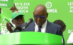 ActionSA's Gauteng premier candidate, Funzi Ngobeni.